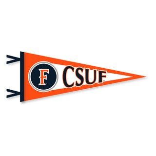 'F' CSUF Pennant - 12.5" x 30"